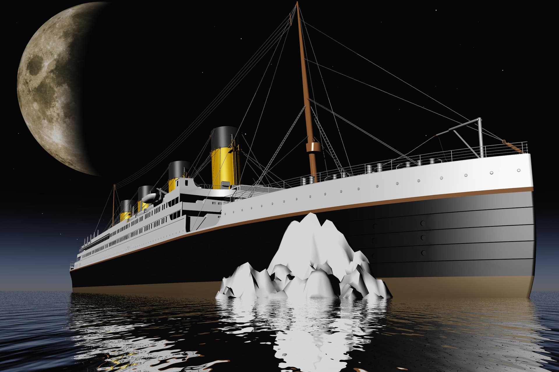 A Titanic elsüllyedésének valódi oka