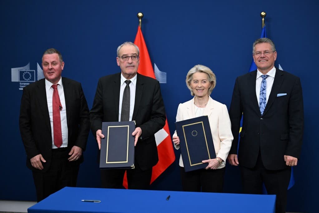 Az EU és Svájc átfogó megállapodáscsomagot írt alá