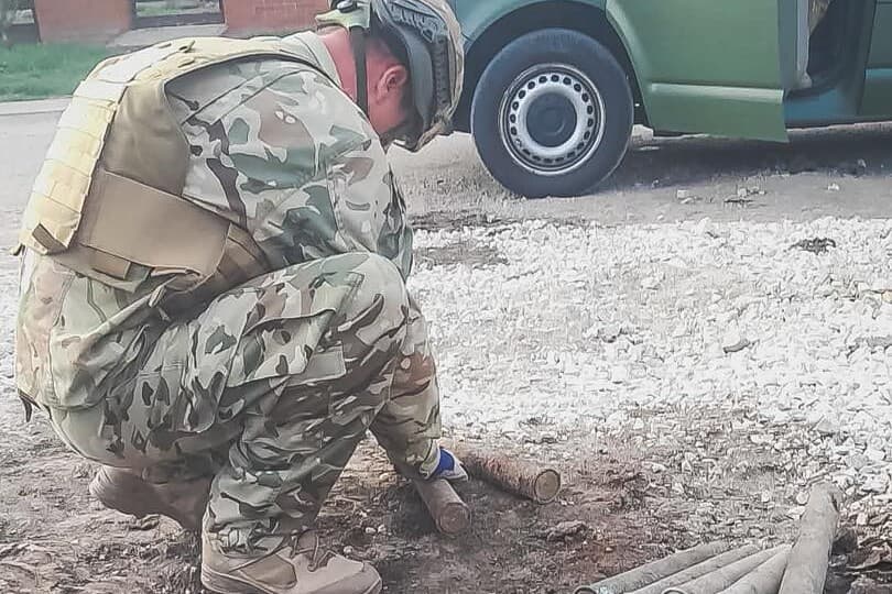 Világháborús robbanótestet találtak Szombathelyen