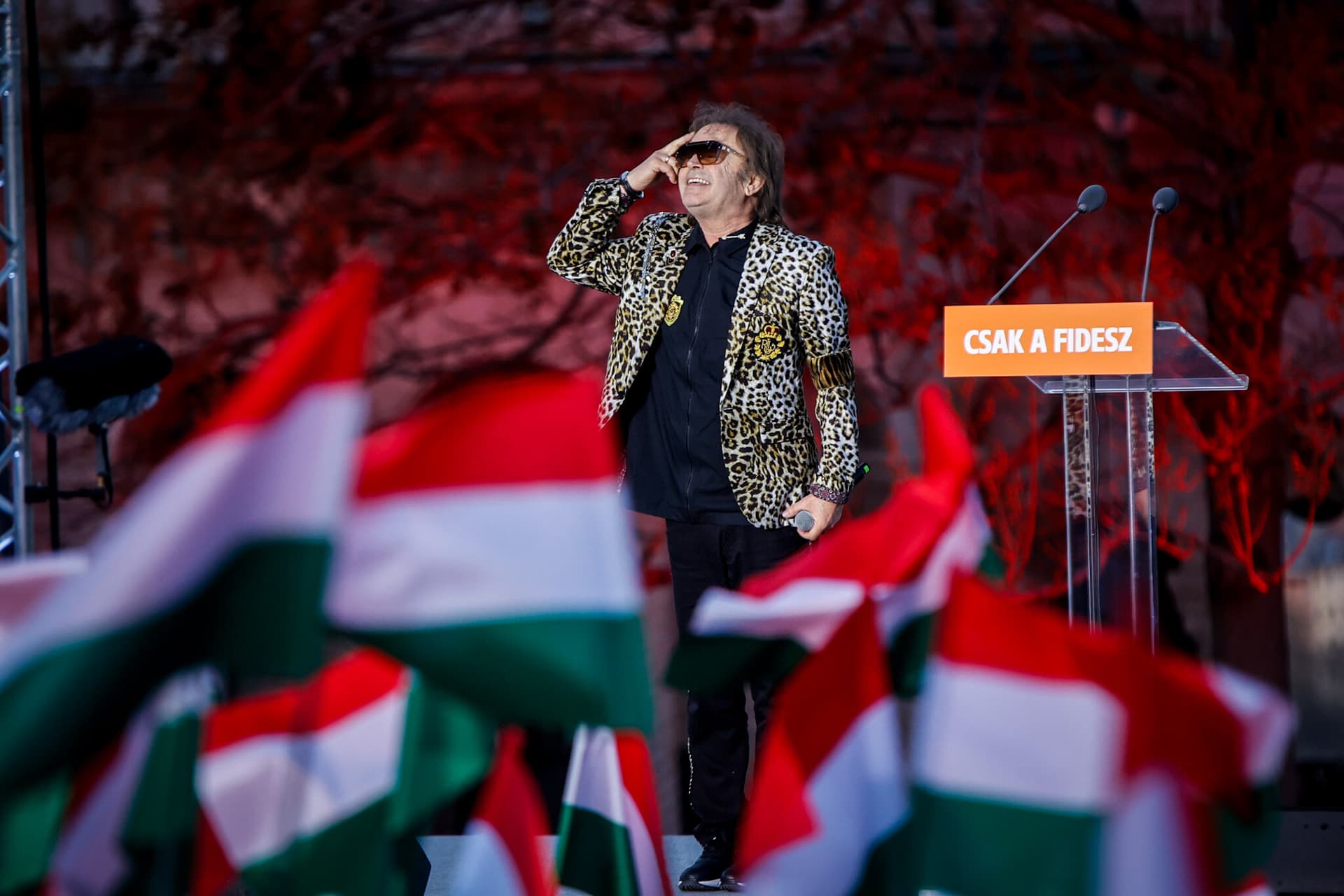 A Fidesz kampányzáró rendezvénye a budapesti Szentháromság téren
