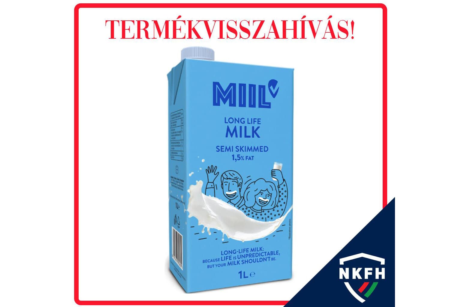 UHT-tejet hívott vissza a forgalomból a Kifli.hu