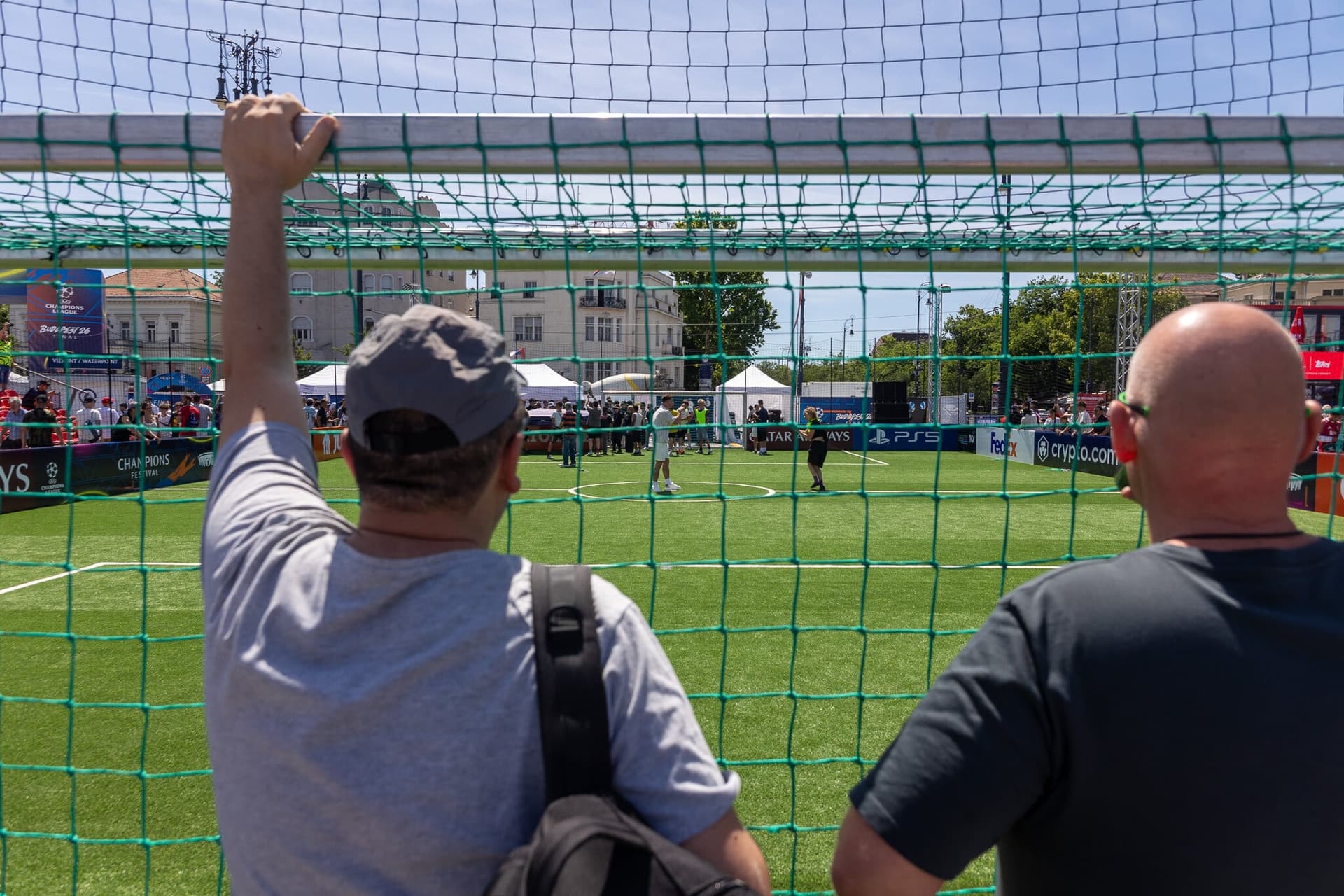 BL döntő foci football labdarúgás kapu kispályás kispálya