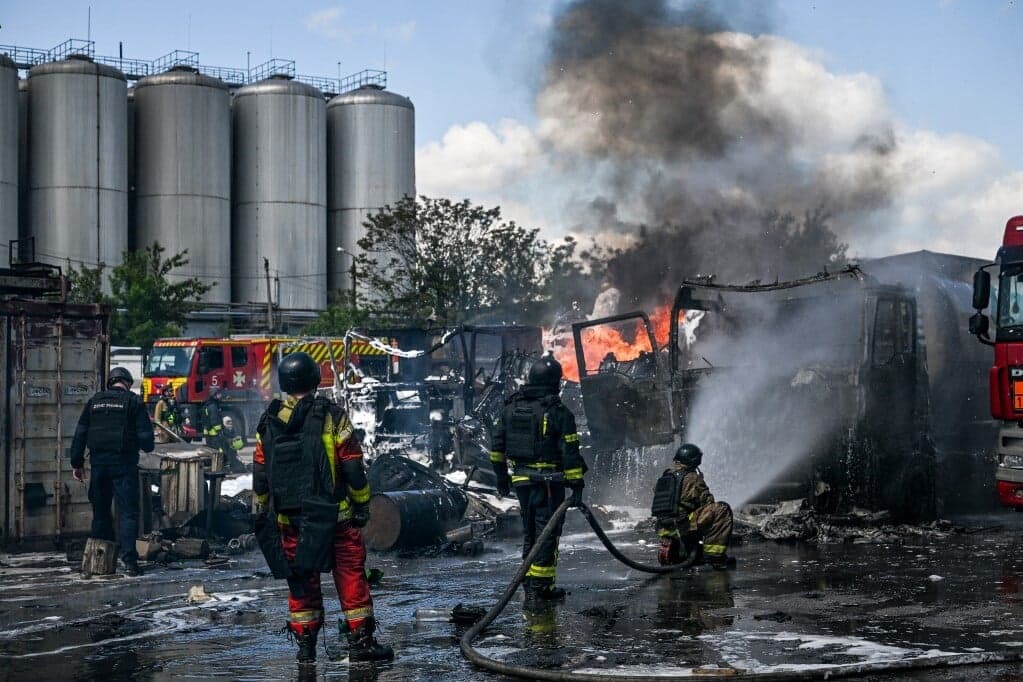 Az ukrán erők újabb oroszországi olajfinomítóra mértek csapást