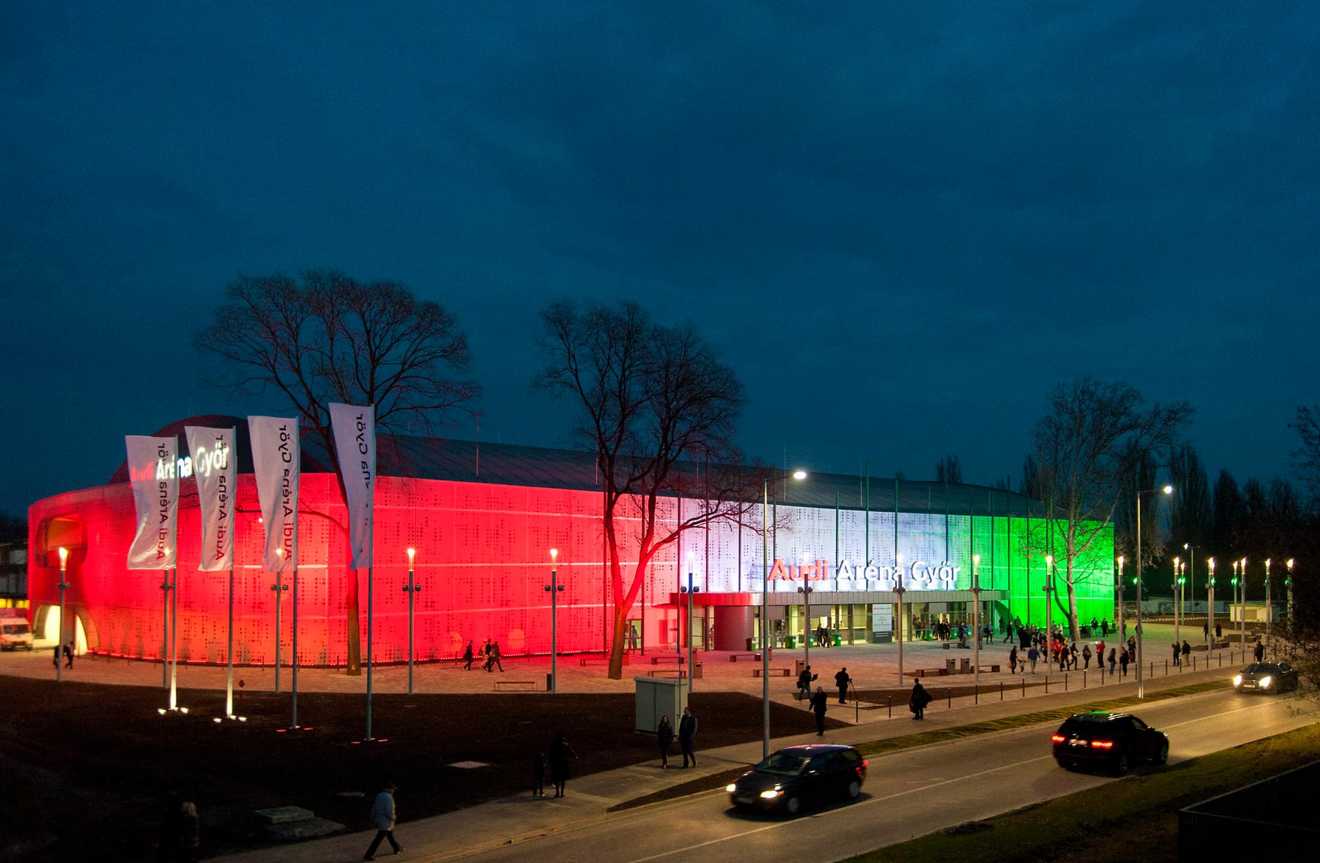 Győri stadionavató OV