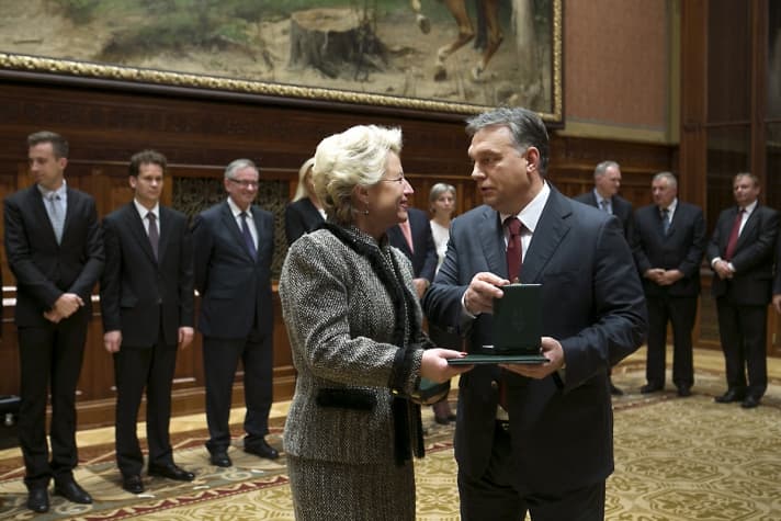 Orbán kitüntetés