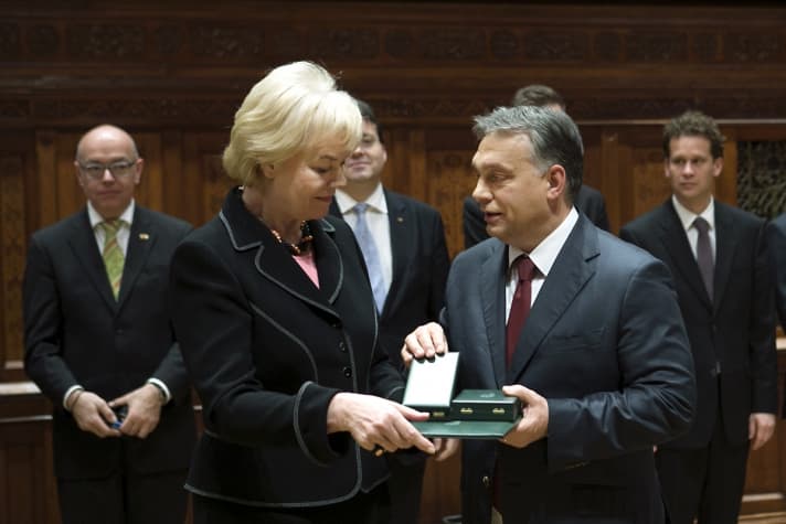 Orbán kitüntetés
