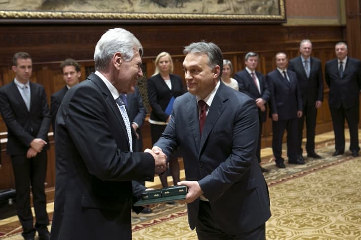 Orbán kitüntetés
