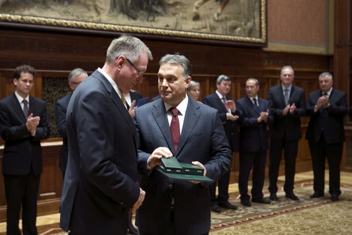 Orbán kitüntetés