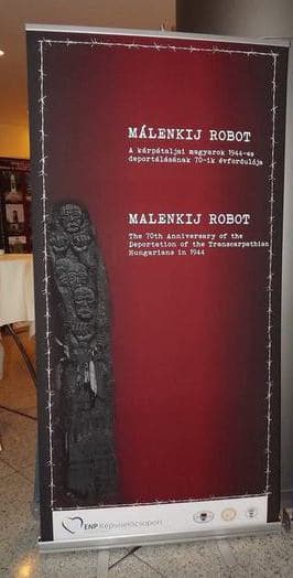 Malenkij robot kiállítás EP Kárpátalja