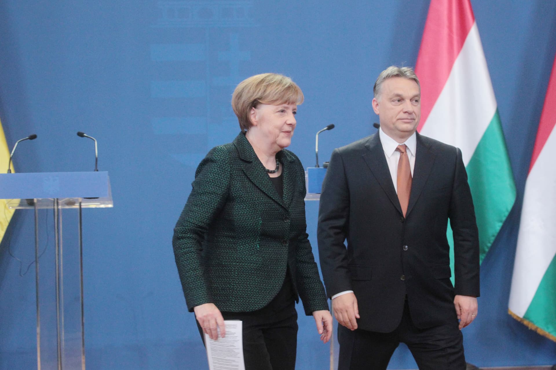 Angela Merkel Budapesten