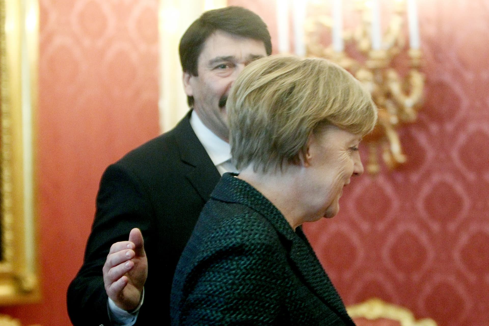 Angela Merkel Budapesten