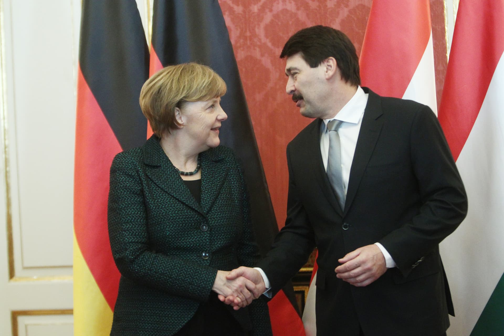 Angela Merkel Budapesten