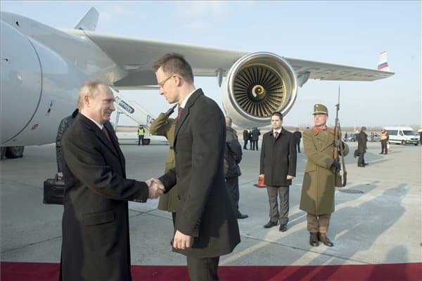 Putyin Budapesten