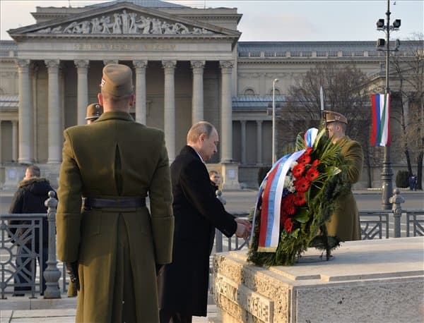 Putyin Budapesten