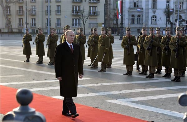 Putyin Budapesten