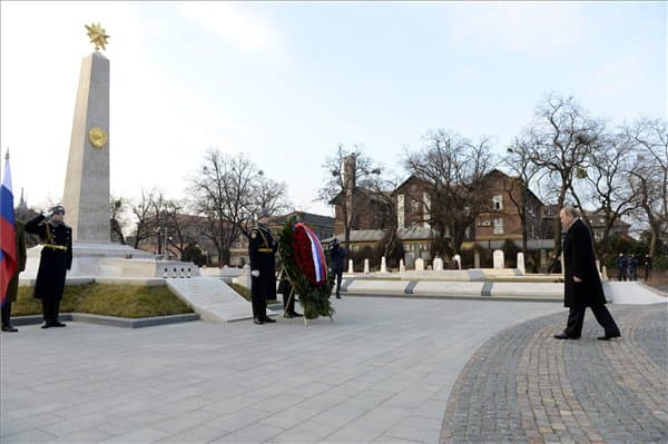 Putyin Budapesten