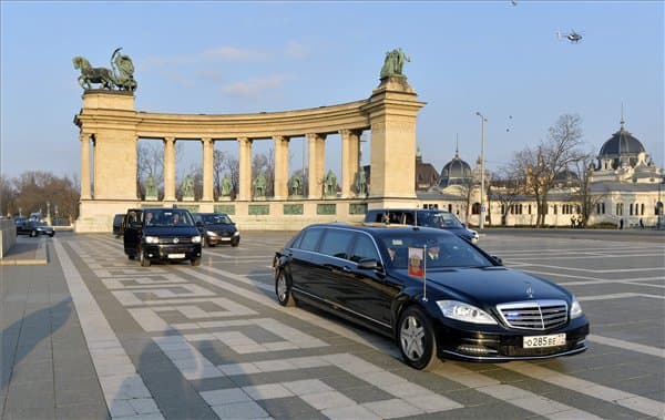 Putyin Budapesten