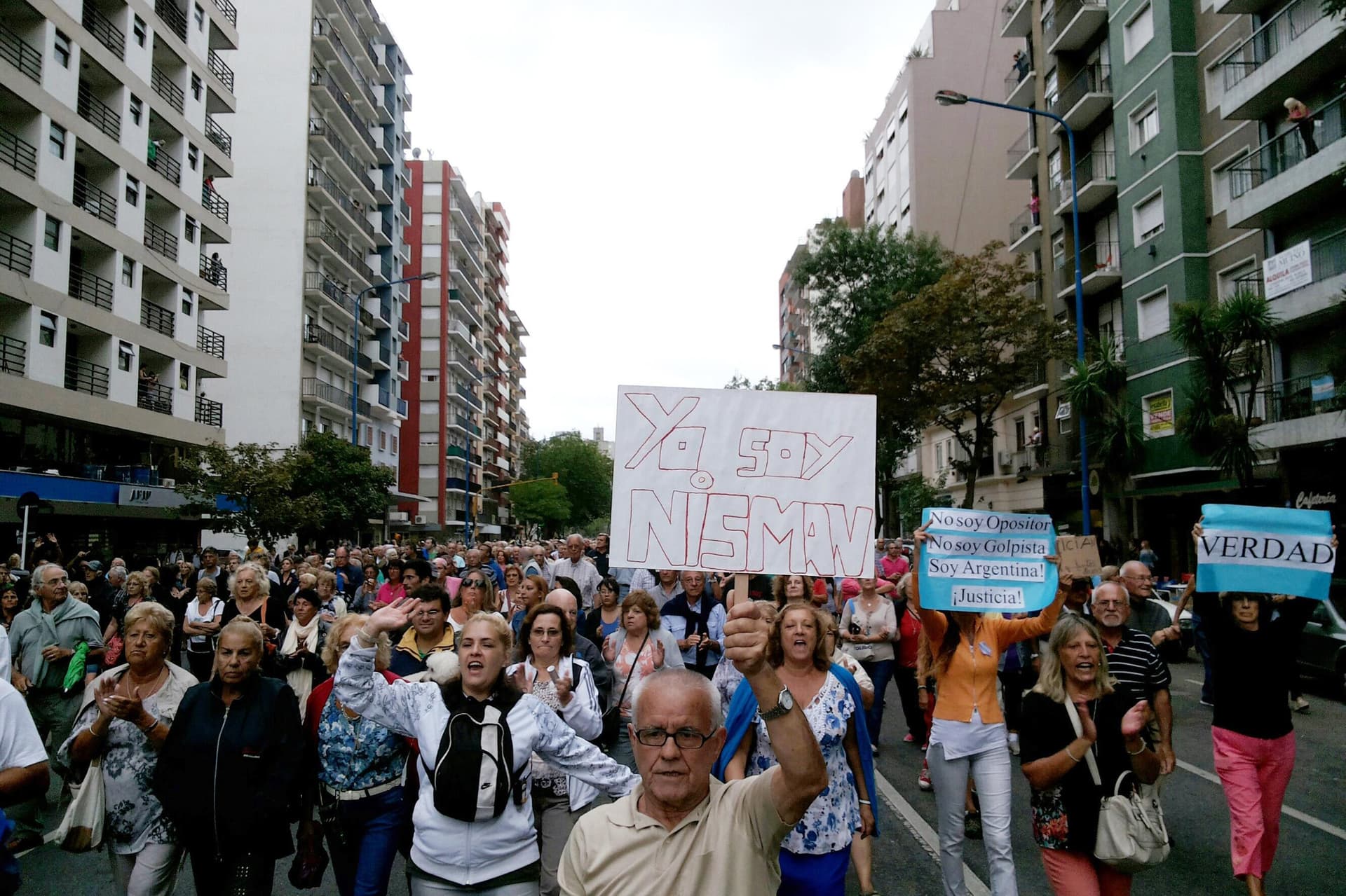 Argentin demonstráció