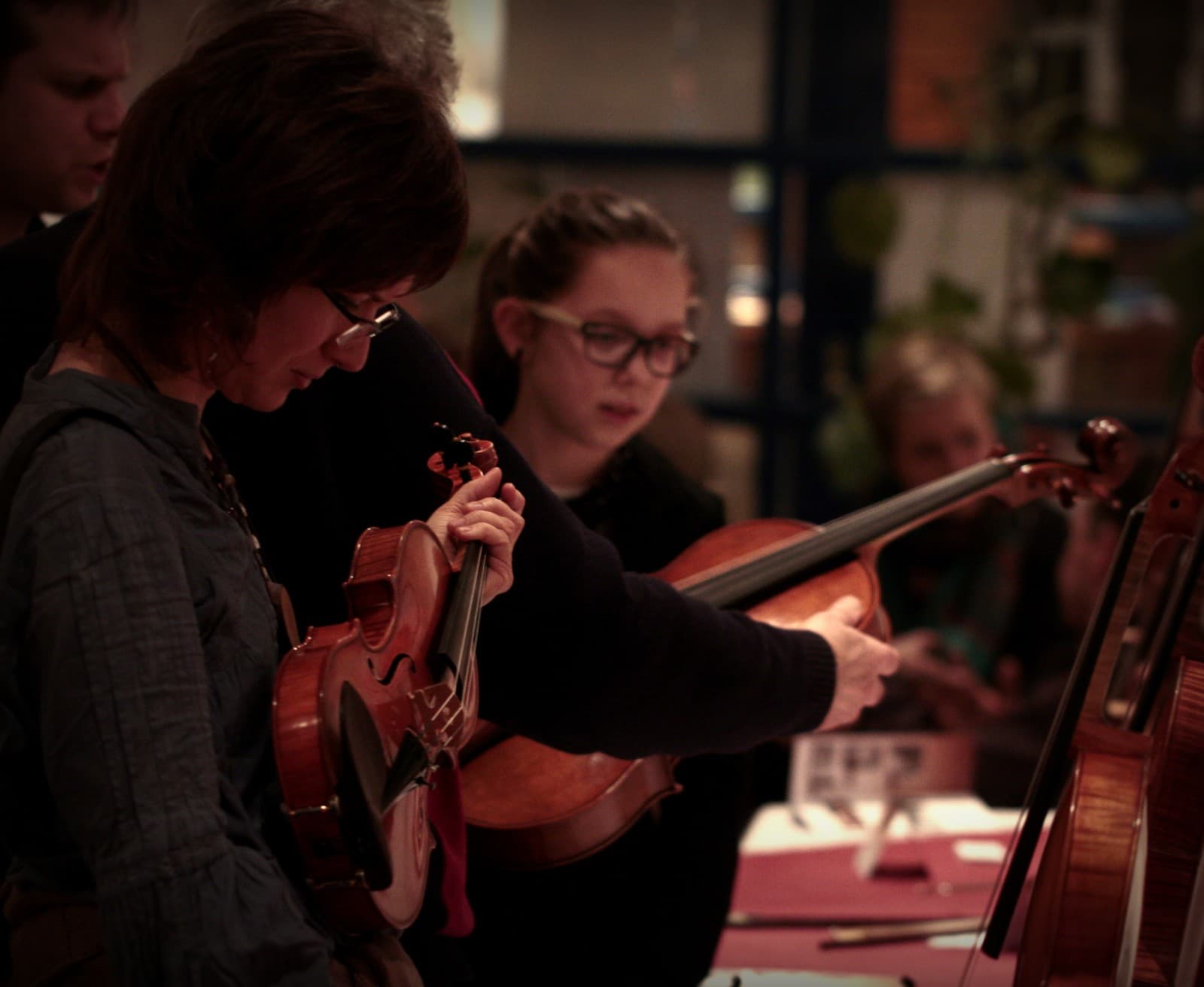 Wine and violin