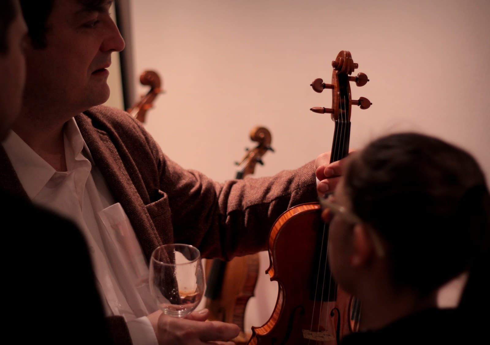 Wine and violin