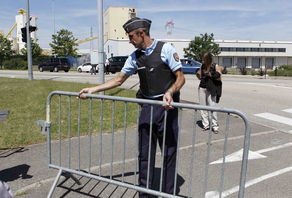 Francia terrortámadás gyár