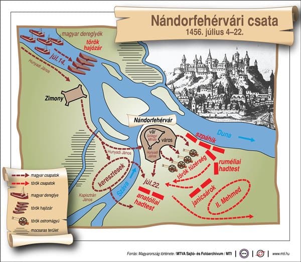 nándorfehérvár emléknap