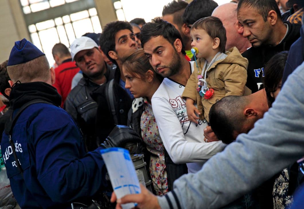 MIGRÁNS RÖSZKE REUTERS