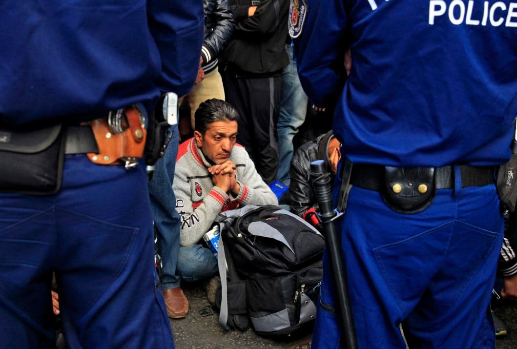 MIGRÁNS RÖSZKE REUTERS