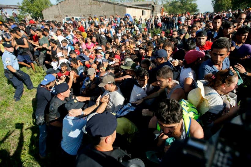 Horvát migráns Reuters