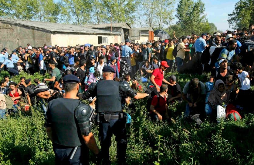 Horvát migráns Reuters