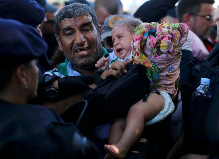 Horvát migráns Reuters