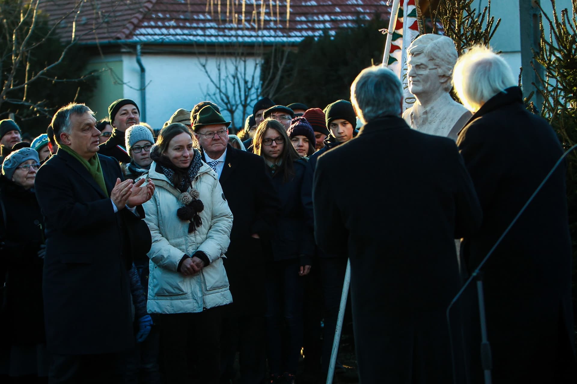 Orbán szoboravató