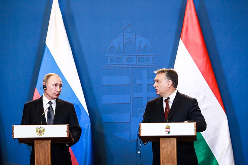 Putyin Budapesten