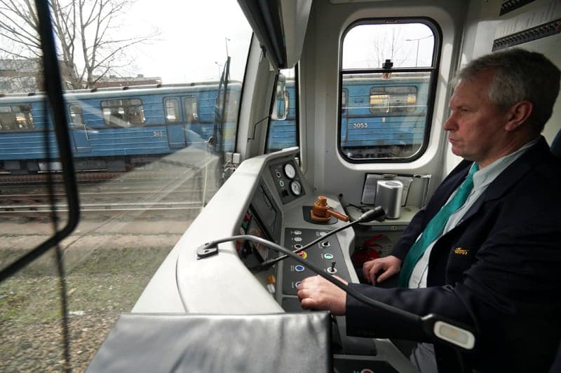 Felújított 3-as metrószerelvények