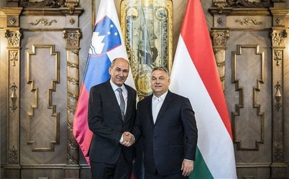 Orbán Viktor szlovén partnerei mellett kampányol