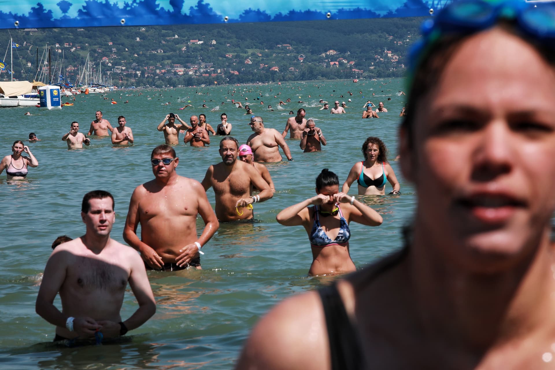 balaton átúszás