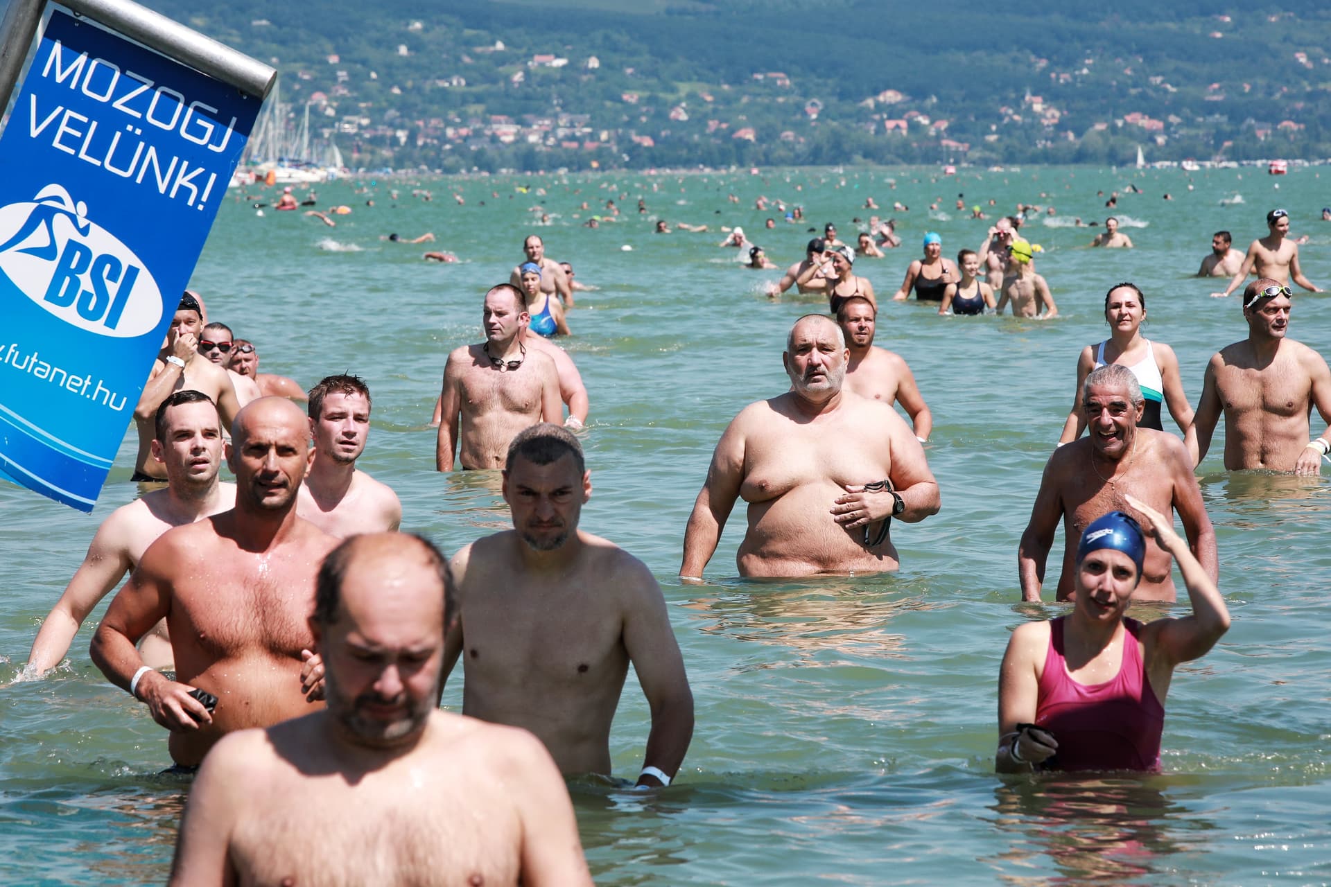 balaton átúszás