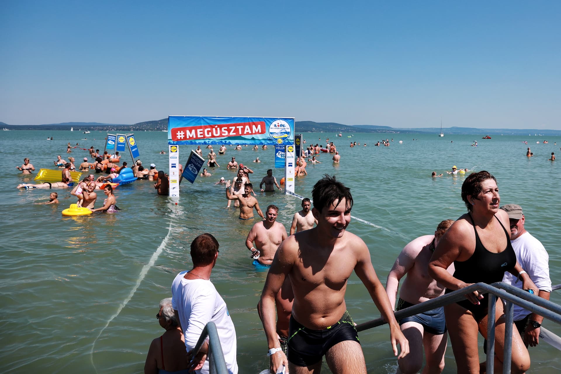 balaton átúszás