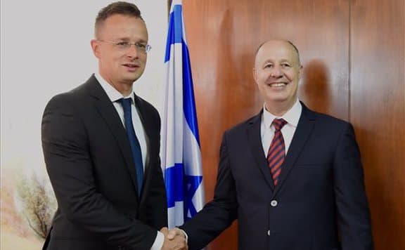 Szijjártó Péter izraelben