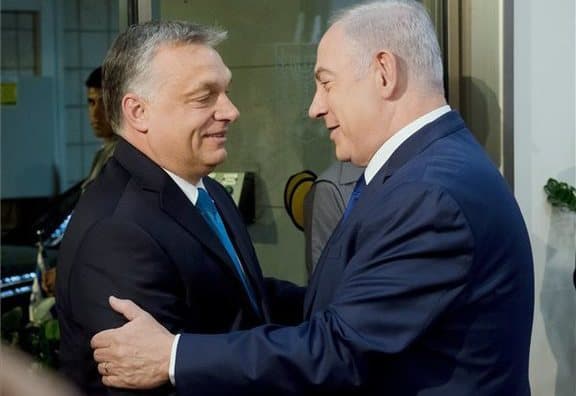 Orbán Viktor izraelben