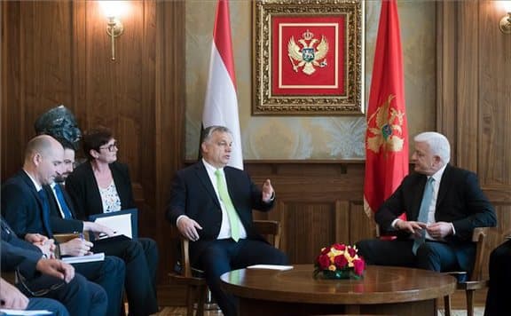Orbán Viktor Montenegróban