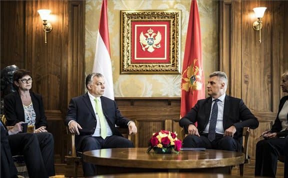 Orbán Viktor Montenegróban