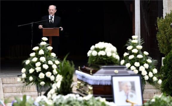 Szepesi György temetése