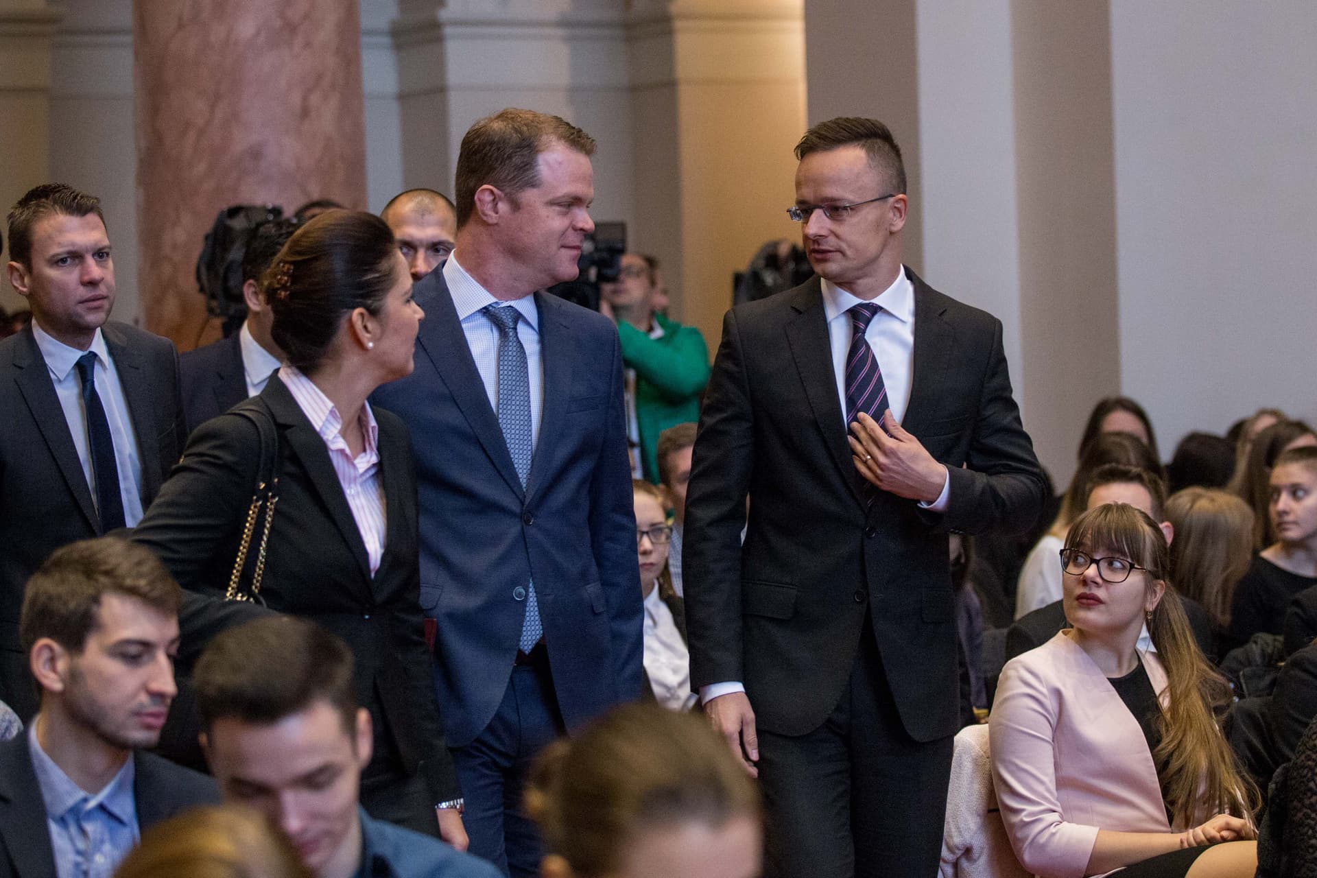 Szijjártó Gruevszki sajtáj nagy