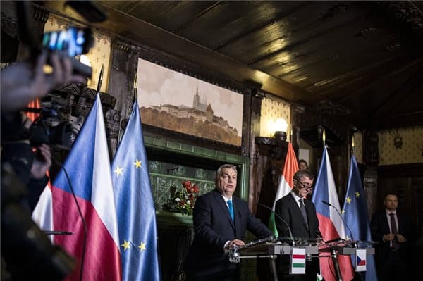 Orbán Prága