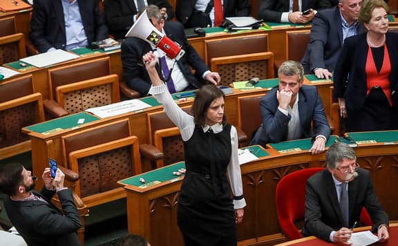 Botrány a parlamentben