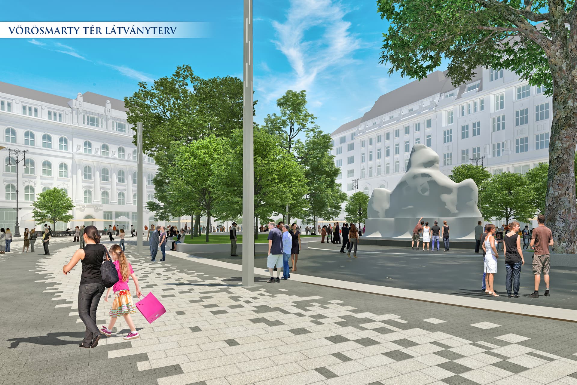 vörösmarty podmaniczky tér látványtervek