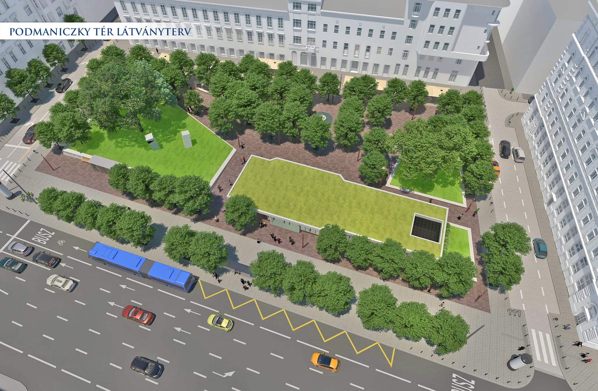vörösmarty podmaniczky tér látványtervek