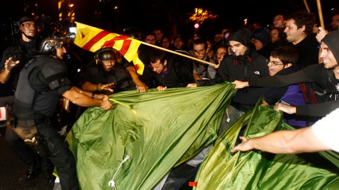 Spanyol zavargások