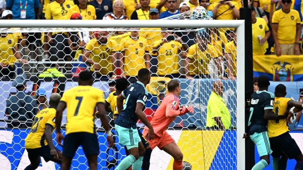 Meglepetés a javából: Ecuador legyőzte a németeket és továbbjutott